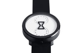 NU:RO Watch with black leather band